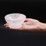 Selenite Ritual Bowl  - 10cm - immagine 3