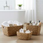 Seagrass Square Baskets - Natural - Set of 3 - immagine 7
