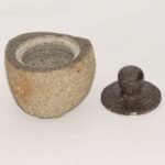 Natural Riverstone Grounding Pot -Medium (aprox 12x8cm) - immagine 5
