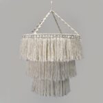Macrame Soft Chandelier - Natural - immagine 2