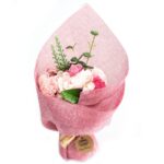 Standing Soap Flower Bouquet - Pink - immagine 2