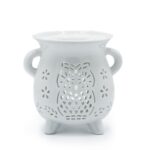 Caildren Oil Burner - Owl - White