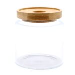 Cottage Bamboo Glass Jar - 10cm - immagine 7