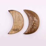 Engraved and Brass Zodiac Sign Incense Burners - Moon - immagine 15