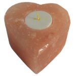 Salt Candle Holder - Med Heart - immagine 2