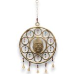 Indian Chimes - Lrg Buddha  Face 15 Bell Chimes - 36cm - immagine 3