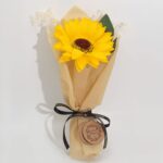 Soap Flower - Single Sunflower