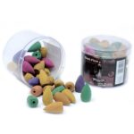 Tub of Assorted Back Flow Incense Cones (aprox 45) - immagine 2