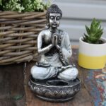 Buddha Candle Holder - White - Medium - immagine 5