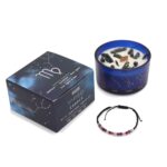 Zodiac Crystal Candle with Gemstone Bracelet - Virgo - immagine 2