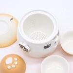 Panda Teapot Set & Three Cups - Orange - immagine 6