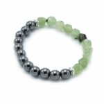 Faceted Gemstone Bracelet - Magnetic Jade - immagine 2