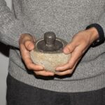 Natural Riverstone Grounding Pot -Medium (aprox 12x8cm) - immagine 4