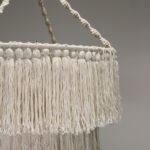 Macrame Soft Chandelier - Natural - immagine 3