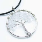 Tree of Life Pendant - Rock Crystal - immagine 4