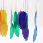 Rainbow Large Leaf Chime - immagine 3