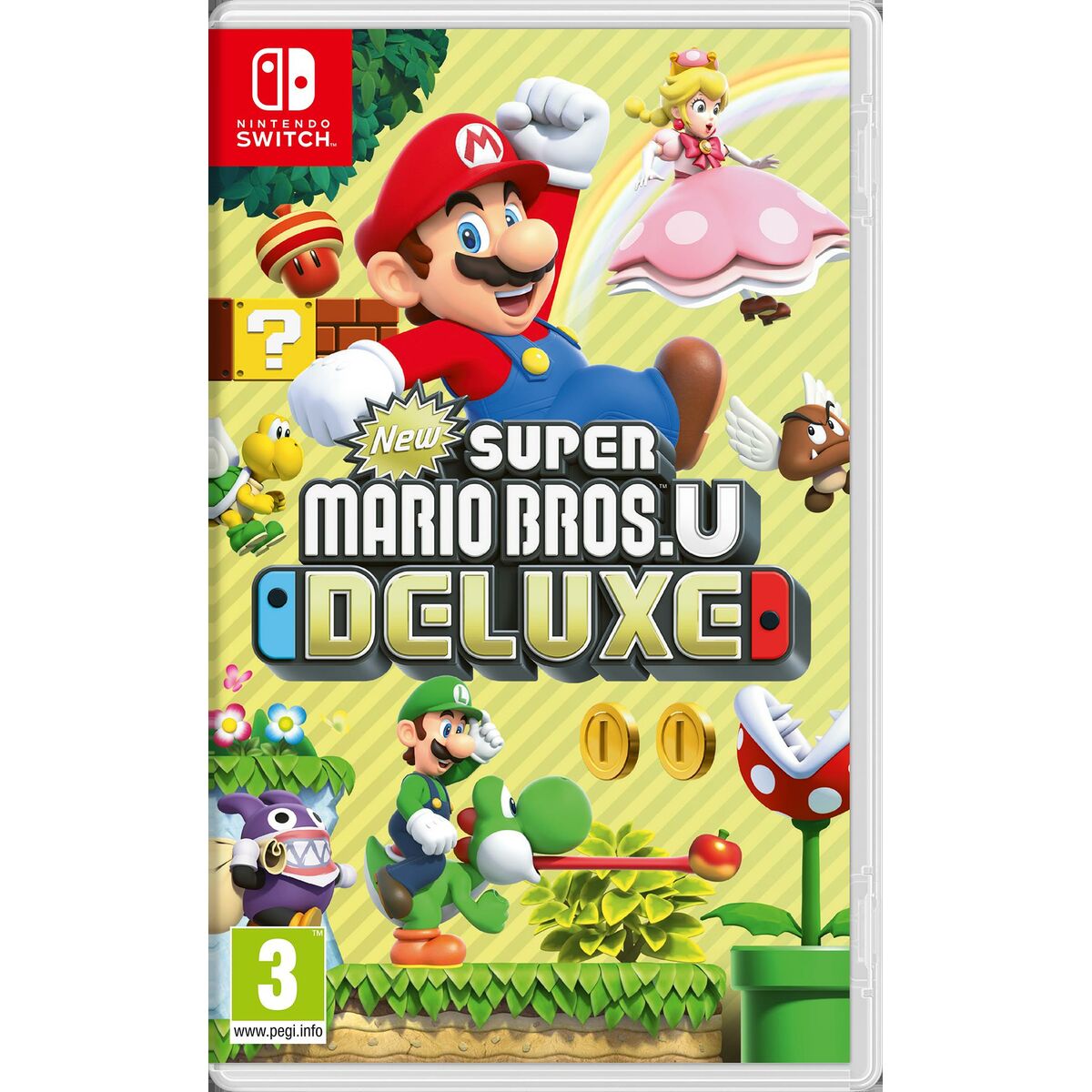 0045496423803_S0442444_P02 Videogioco per Switch Nintendo SUPER MARIO U DELUXE - immagine 1