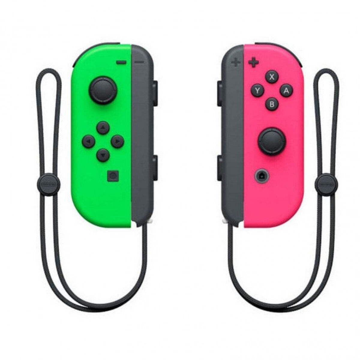 0045496430795_S0421340_P02 Gamepad Wireless Nintendo Joy-Con Verde Rosa - immagine 1