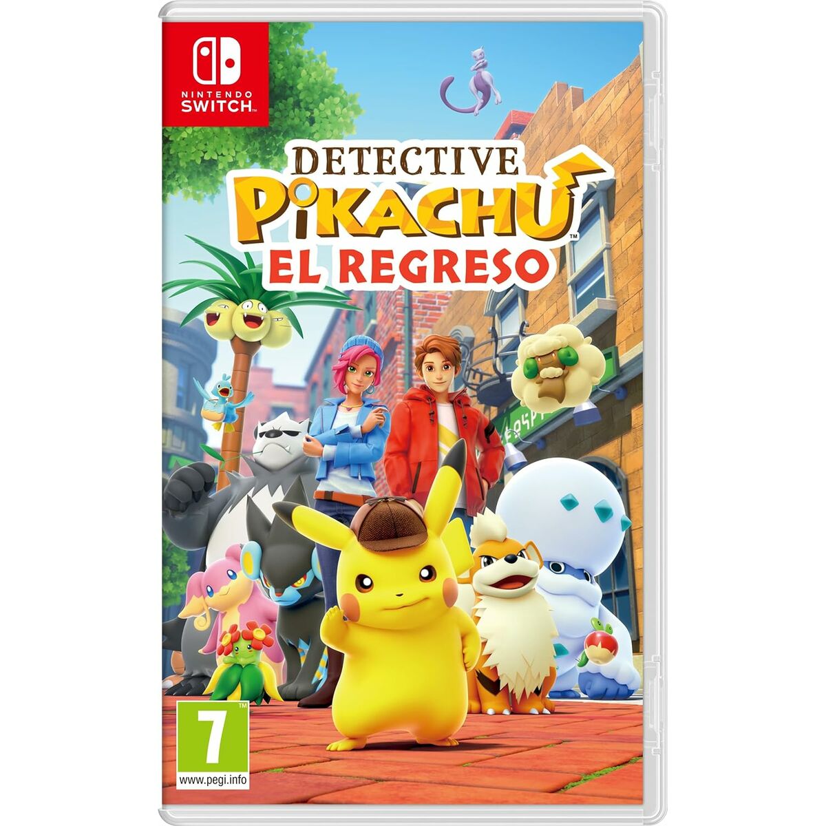 0045496479671_S0452684_P00 Videogioco per Switch Nintendo DETECTIVE PICACHU EL REGRESO - immagine 1