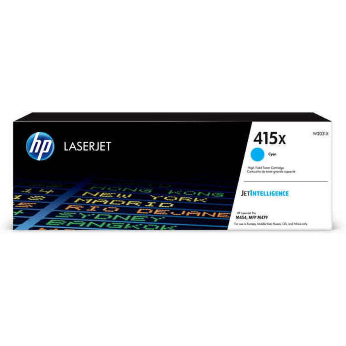 0192018046399_S5579681_P01 Toner HP W2031X Giallo Ciano - immagine 1