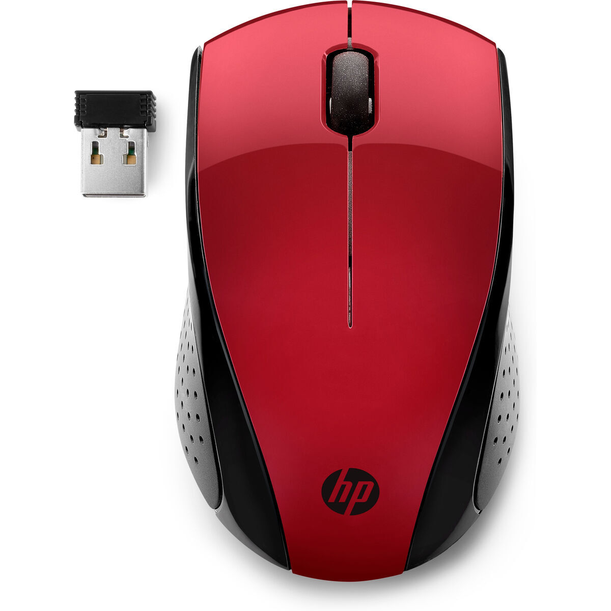 0193905408610_S0460080_P00 Mouse senza Fili HP 220 Rosso 1600 dpi - immagine 1