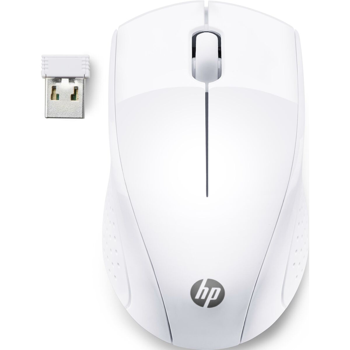 0193905408634_S0459148_P00 Mouse senza Fili HP 220 Bianco 1600 dpi - immagine 1