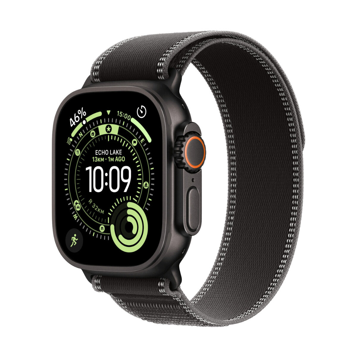 0195950610482_M0807090_P00 Smartwatch Apple Watch Ultra 3 GPS + Cellular Nero 49 mm - immagine 1
