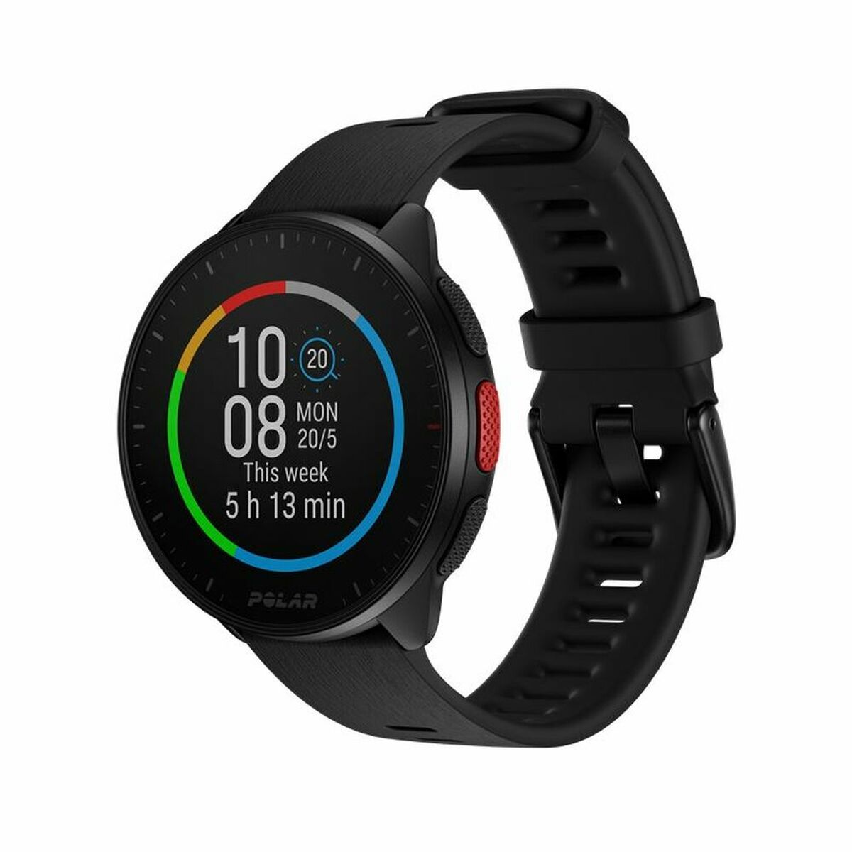 0725882060446_S0455600_P00 Smartwatch con Podometro Polar Nero 1,2" ? 45 mm - immagine 1