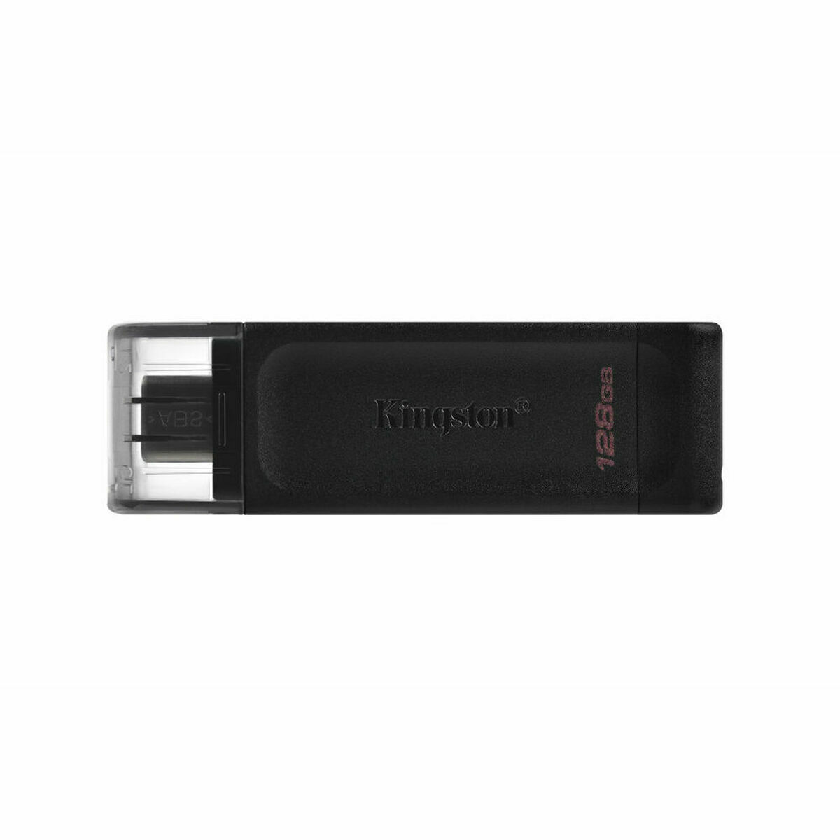0740617305371_S7841043_P00 Memoria USB Kingston DT70/128GB Nero 128 GB - immagine 1