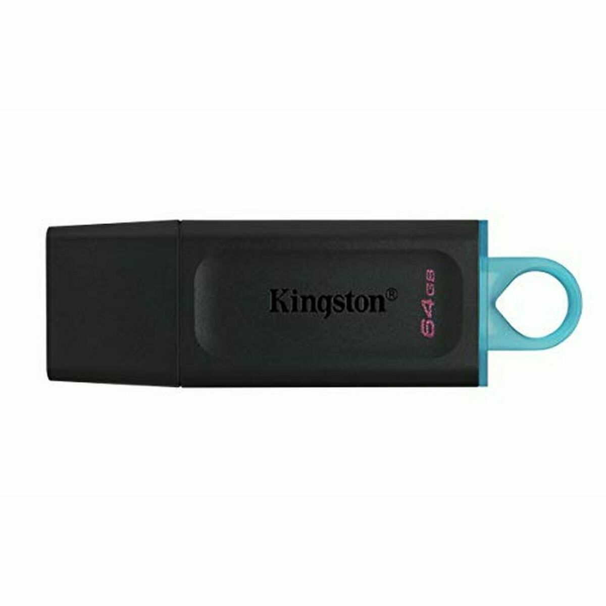 0740617309829_A02 Memoria USB Kingston DTX/64GB Nero 64 GB - immagine 1
