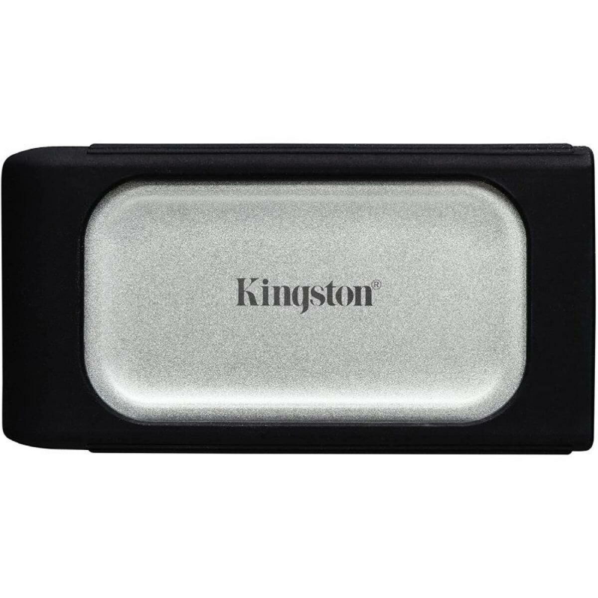 0740617321340_M0800494_P00 Hard Disk Esterno Kingston SXS2000/1000G Nero Argentato 1 TB SSD 1000 GB - immagine 1