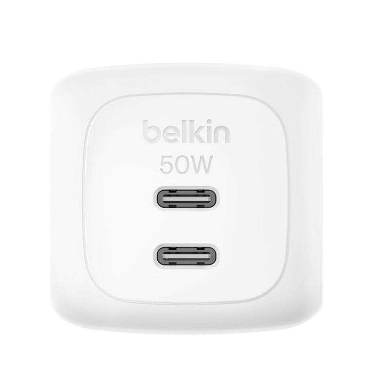 0745883921485_S0471584_P00 Caricabatterie da Parete Belkin WCH019KQWH Bianco 50 W - immagine 1