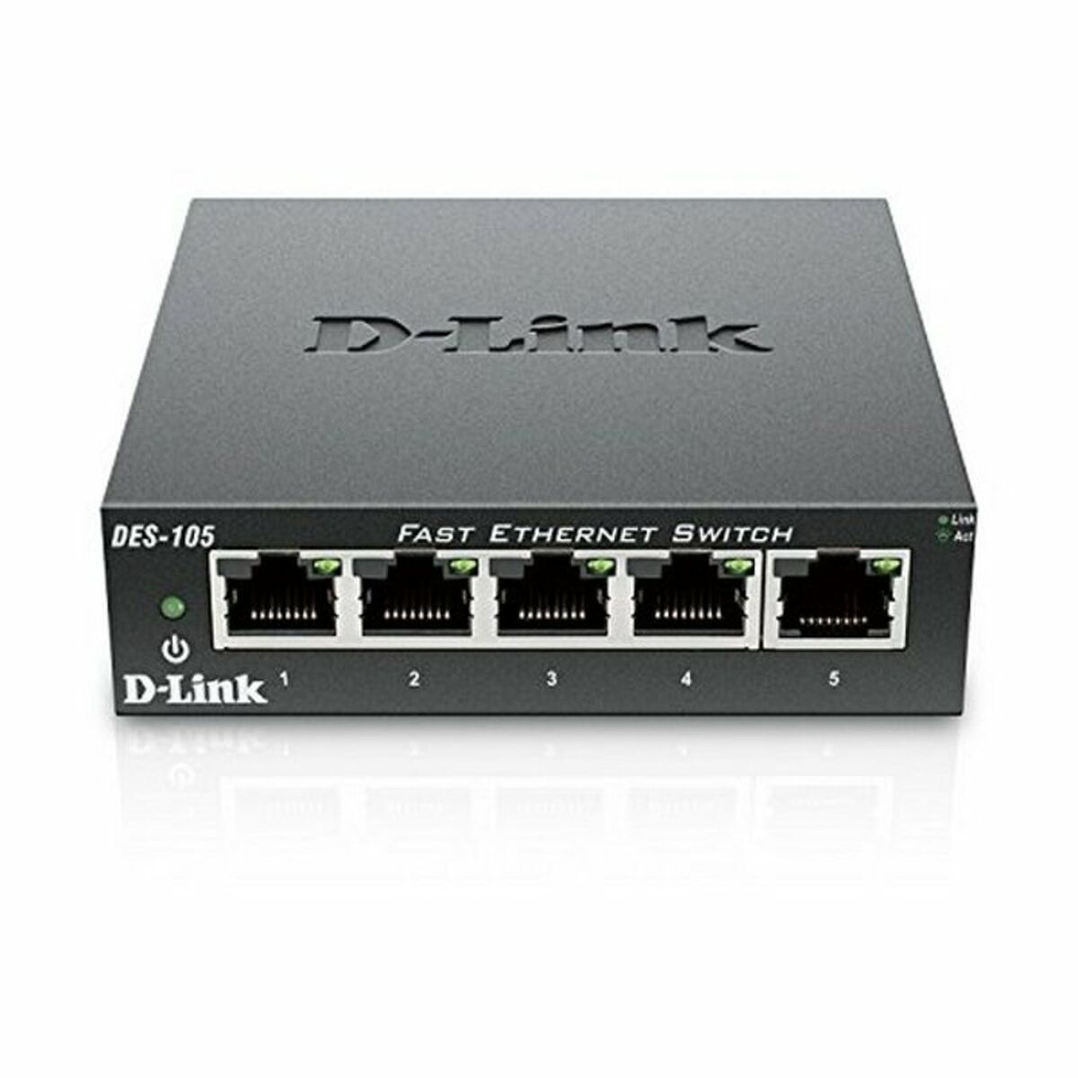 0790069368189_00_A01 Router da Tavolo D-Link DES-105 LAN - immagine 1