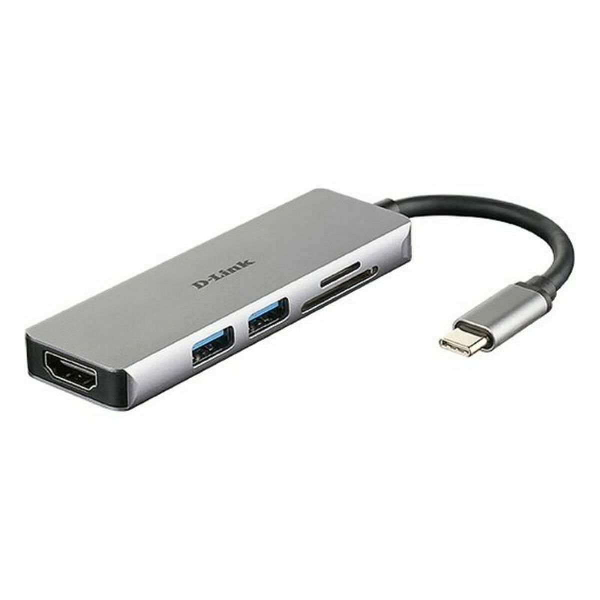 0790069447822_I01 Hub USB C D-Link DUB-M530 - immagine 1
