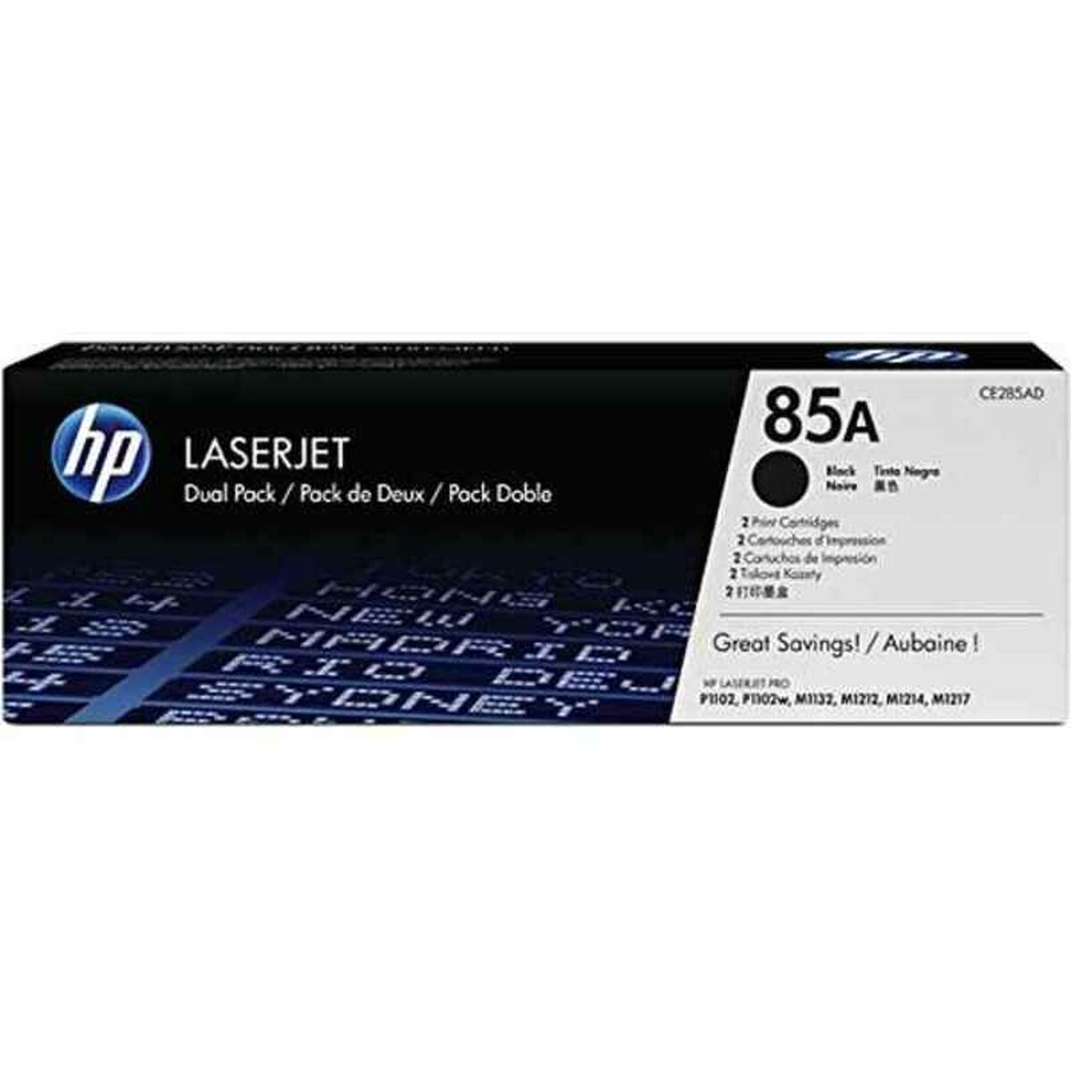 0886111730520_A01 Toner HP CE285AD (2 uds) Toner Nero - immagine 1