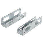 Adattatore Startech BRACKET Argentato 3,5" 3.5"