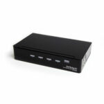 Commutatore HDMI Startech ST124HDMI2           Nero