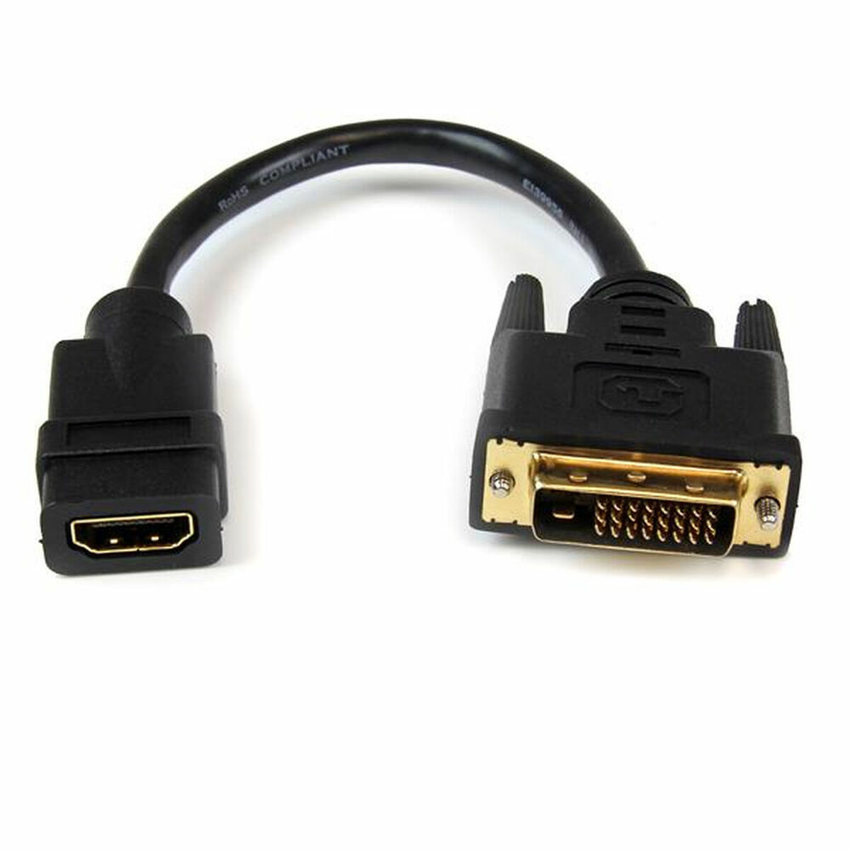 148690753 Cavo HDMI Startech HDDVIFM8IN 0,2 m - immagine 1