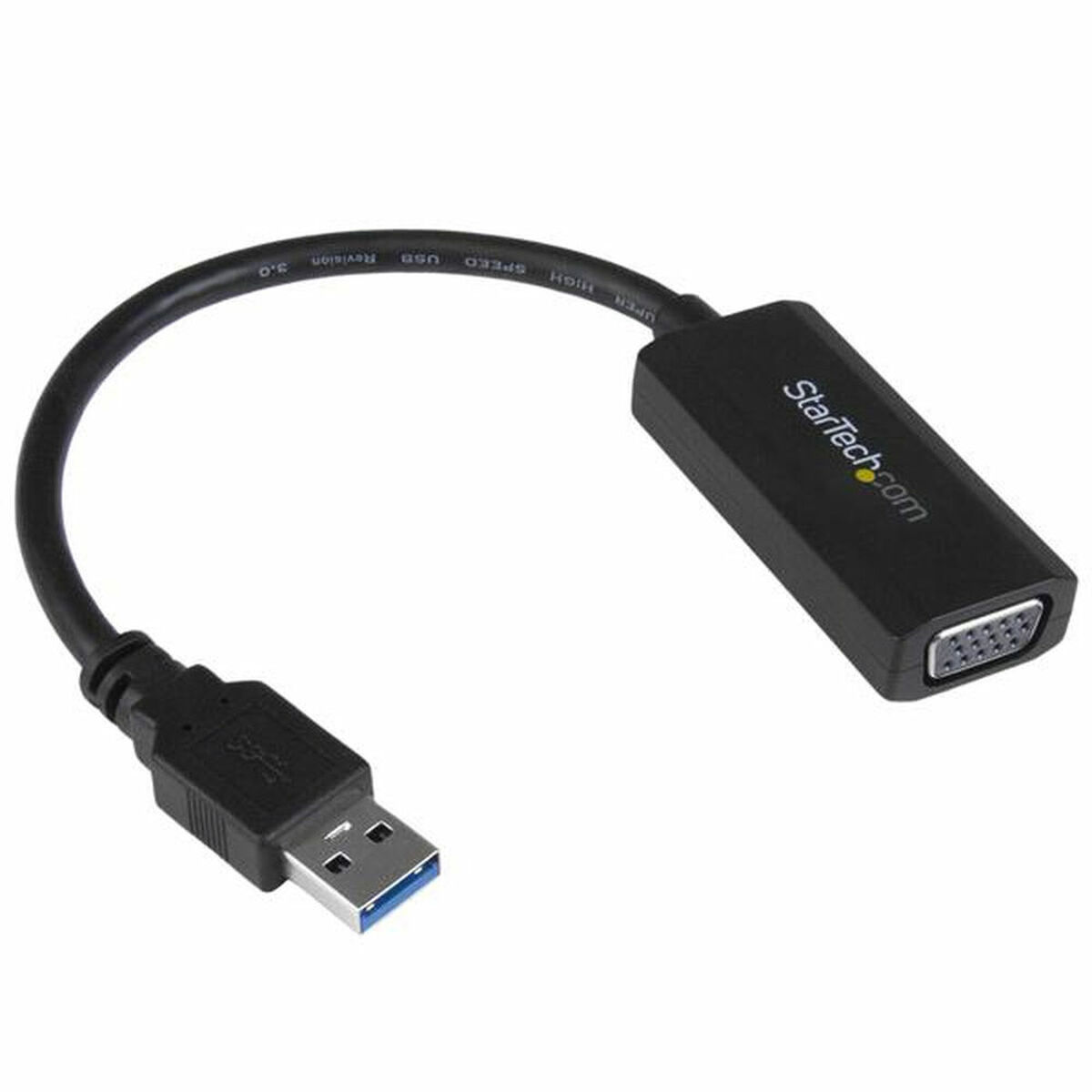 159503743 Adattatore USB 3.0 con VGA Startech USB32VGAV Nero - immagine 1