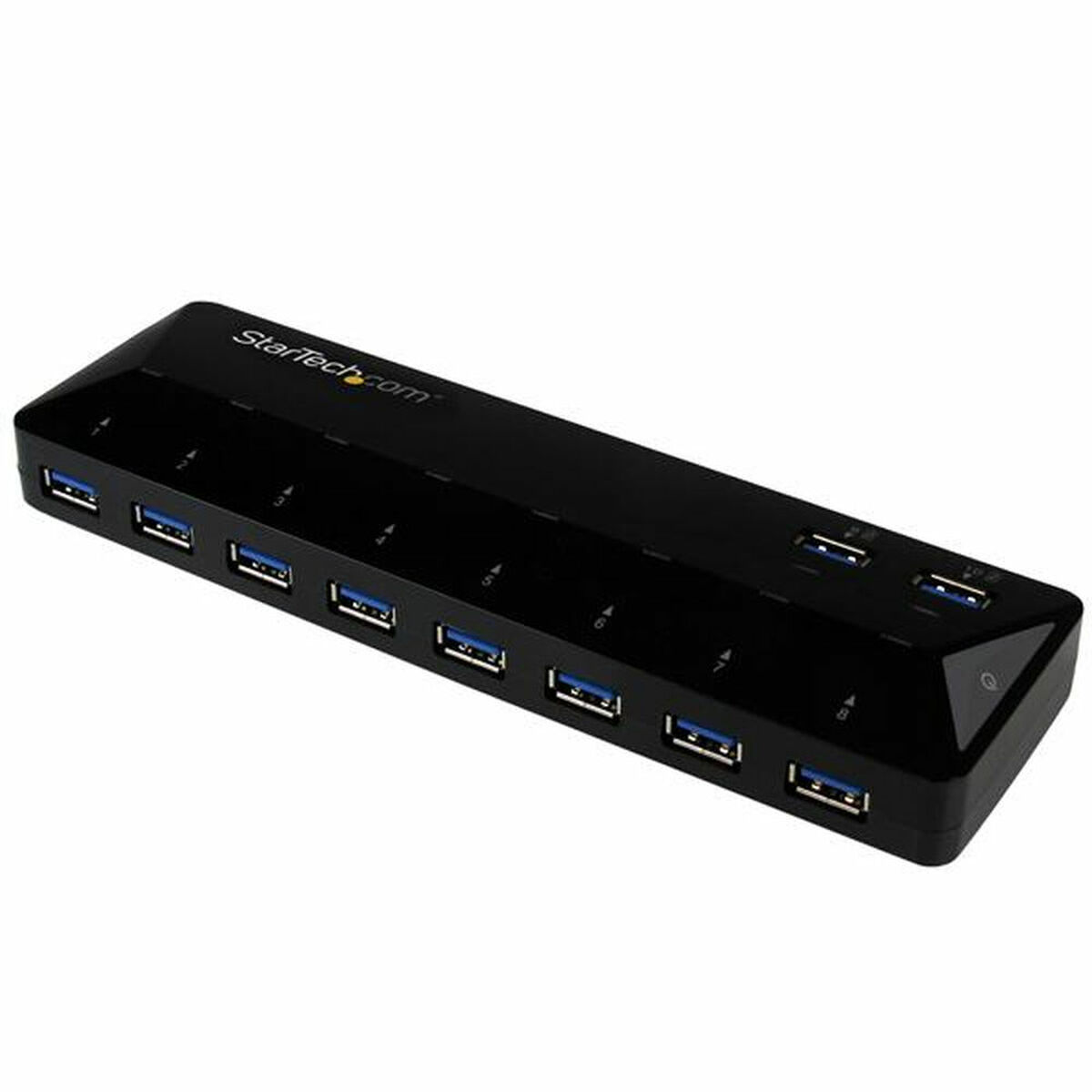 193822523 Hub USB Startech ST103008U2C USB 3.0 x 10 Nero - immagine 1
