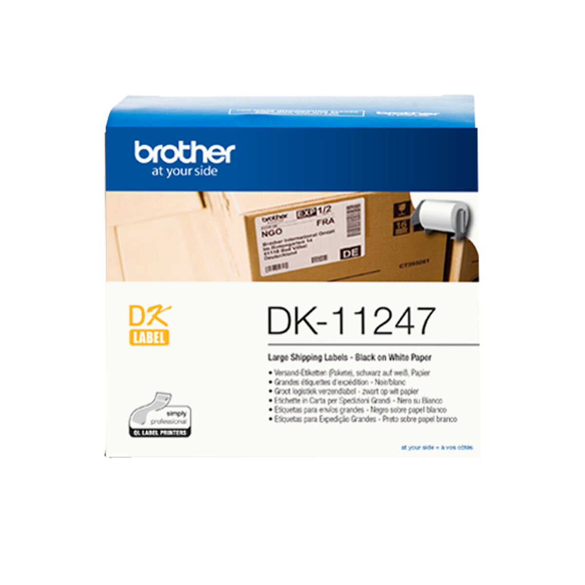 260114642 Etichette per Stampante Brother DK11247 - immagine 1