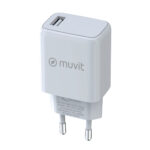Caricabatterie da Parete Muvit MCACC0002 Bianco 12 W