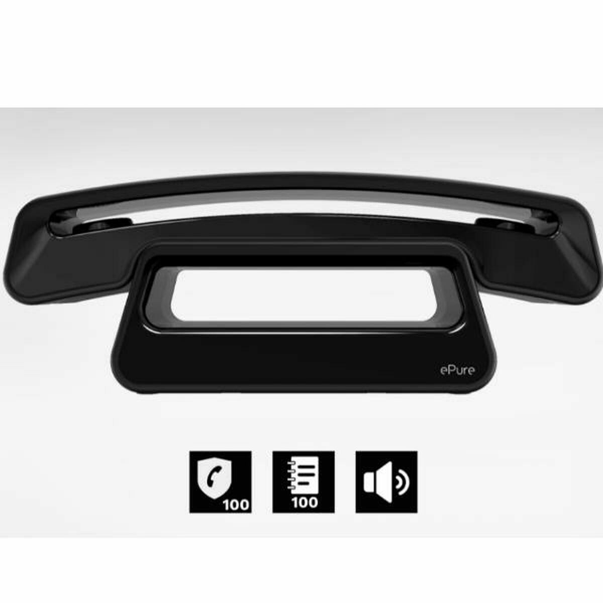 3700601428155_S77210492_P00 Telefono Senza Fili Alcatel ATL1428155 Bianco Nero - immagine 1