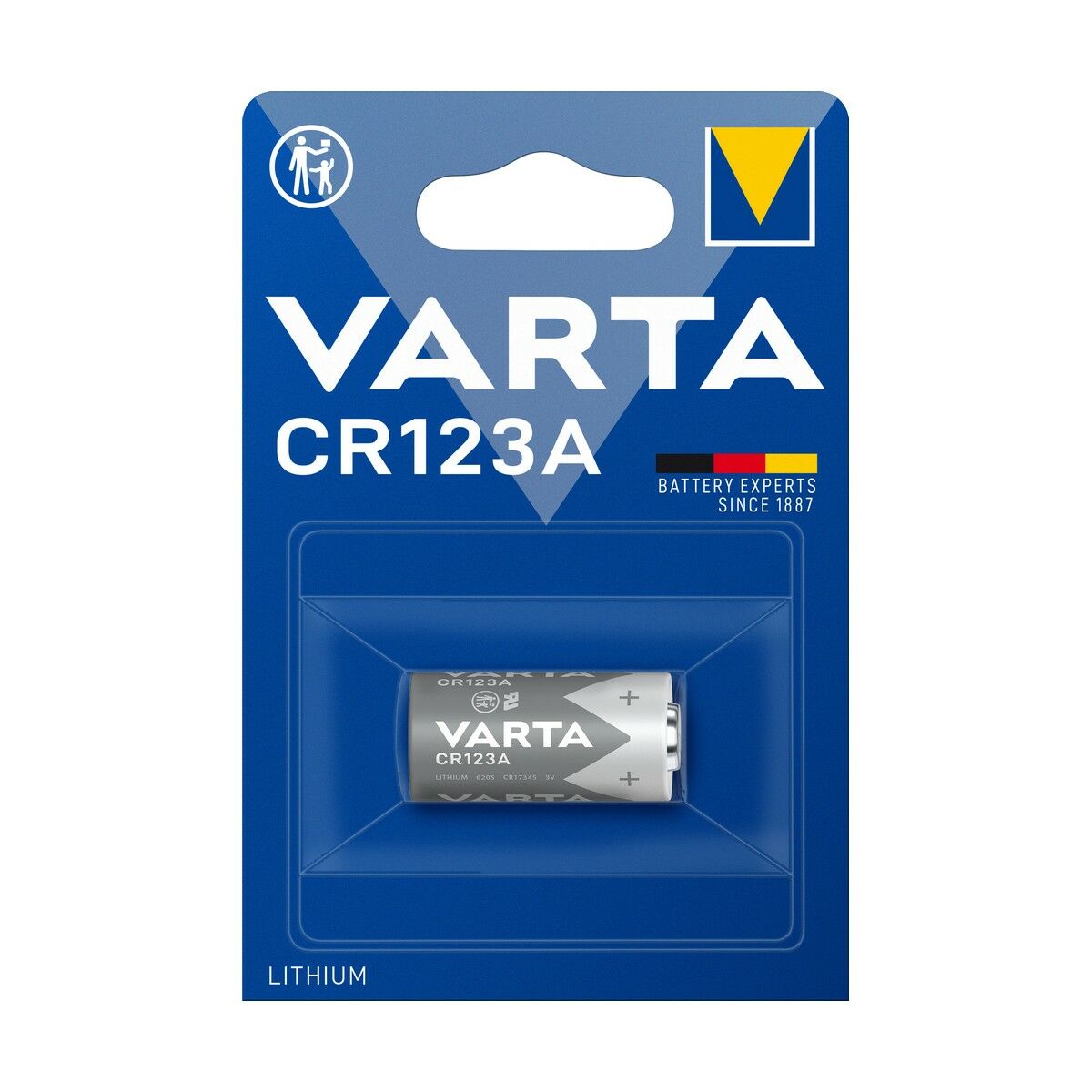 4008496537280_I0_WBG1 Batterie Varta CR123A 3 V 3 V - immagine 1