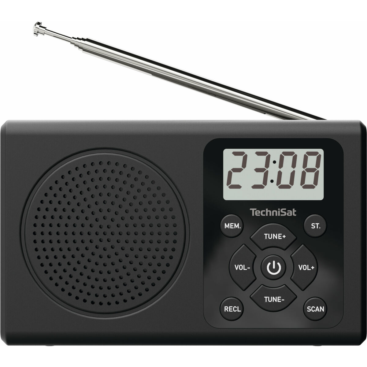 4019588765184_I00 Radio Portatile ELBE 76-5018-00 Nero - immagine 1