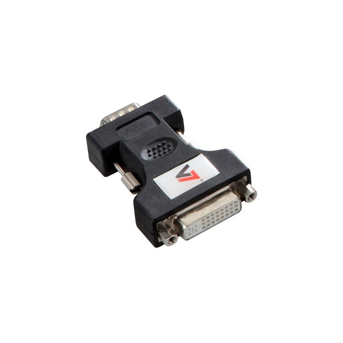 4038489023063_S55018799_R03 Adattatore DVI-I con VGA V7 V7E2VGAMDVIIFADPTR2N Nero - immagine 1