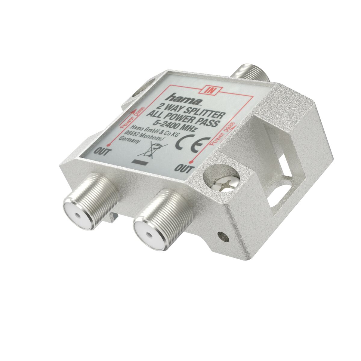 4047443441522_S0469613_P00 Distributore di Antenna Hama 00205231 - immagine 1