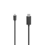 Cavo USB-C con HDMI Hama 00200718 1 m Nero