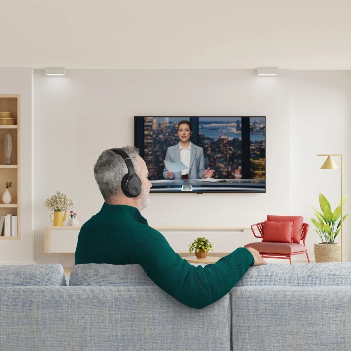 4047443534958_S0468538_P00 Auricolari Hama 00221847 Nero - immagine 1