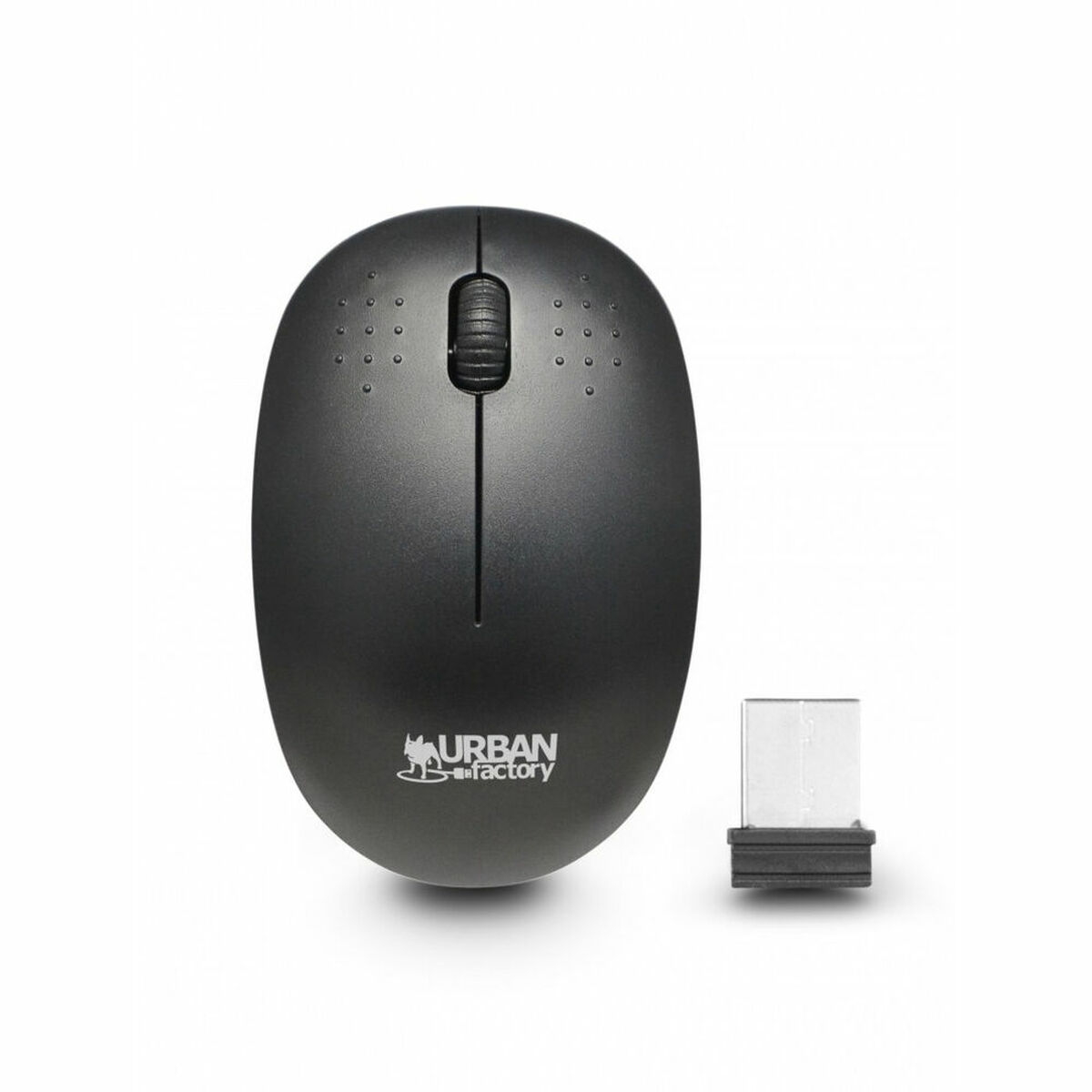 453776572 Mouse Urban Factory WMB01UF Nero - immagine 1